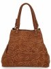 Kožené kabelka shopper bag Vittoria Gotti zrzavá 5566-Sru